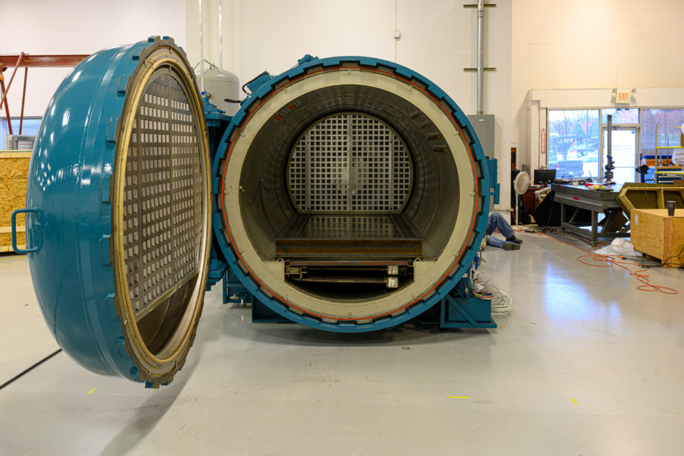 New ASC Autoclave Delivered Leading Edge Composites Composite Parts
