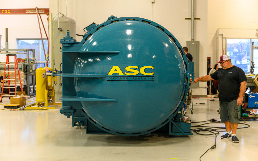 New ASC Autoclave Delivered