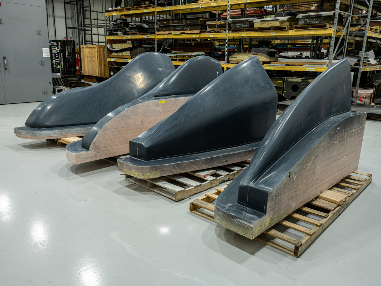 Special Misson AIRCRAFT POD Composites Manufacturing Leading Edge